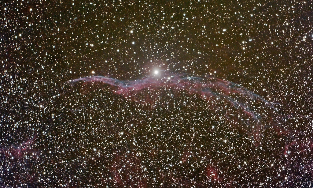 Western Veil Nebula (NGC 6960)